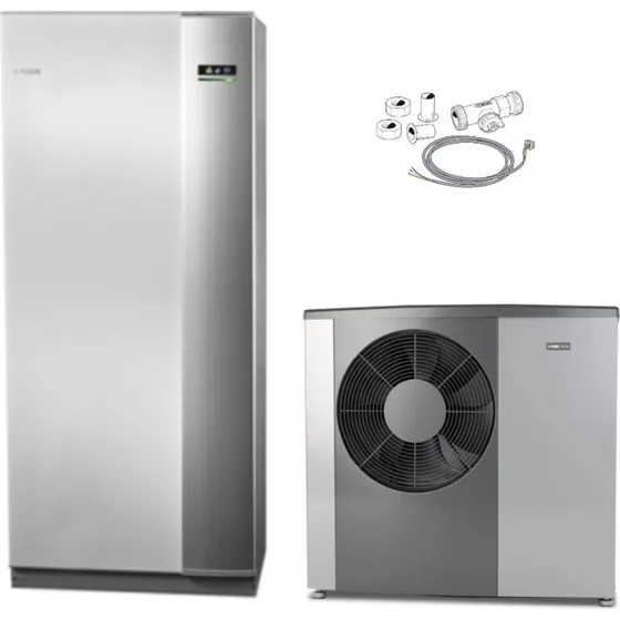 NIBE Luft/Wasser Wärmepumpe S2125-16 + VVM 500 + EMK 500
