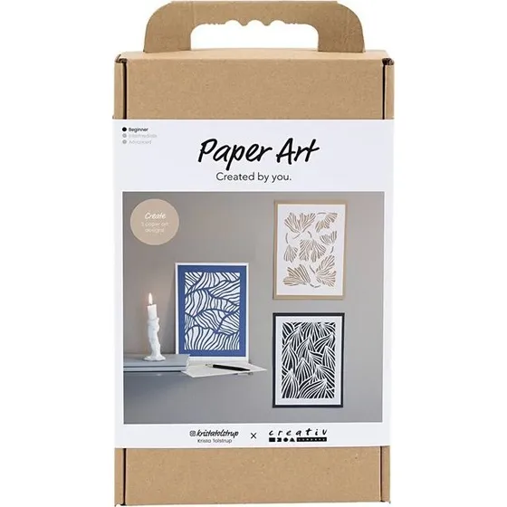 Creativ Company Papierkunst-Set Creme