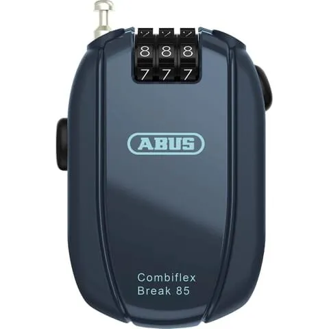 Abus Combiflex Break 85 Kabelschloss blau