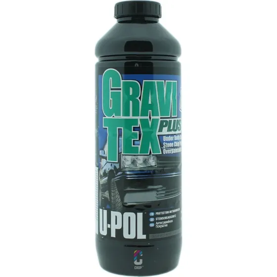 U-Pol Gravitex Steinschlagschutz schwarz 1 Liter
