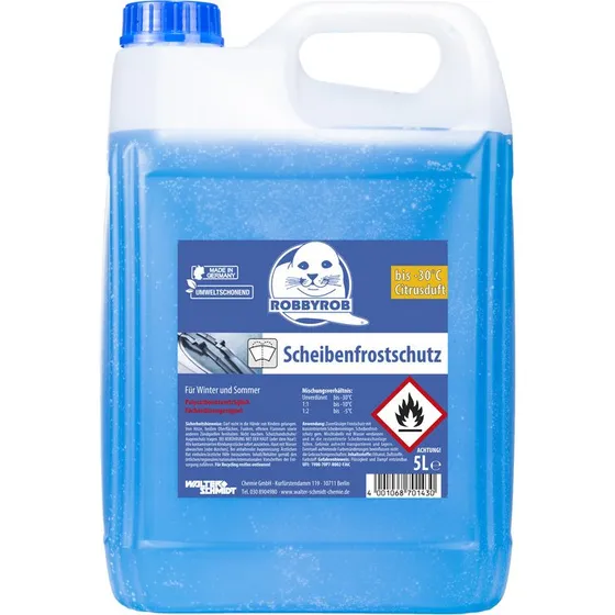 ROBBYROB Scheibenfrostschutz 5 L, blau, bis -30°C