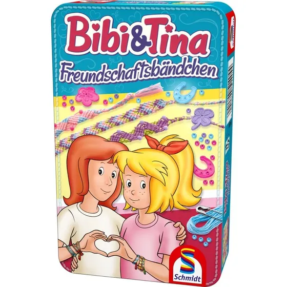 Bibi und Tina Freundschaftsbändchen-Set (Mehrfarbig)