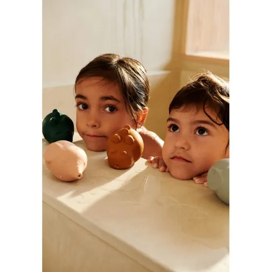 Liewood Carolina Badespielzeug 4er-Pack Taubenblau