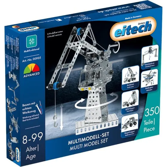 EITECH Baukasten Mehrmodell-Set 350 Teile