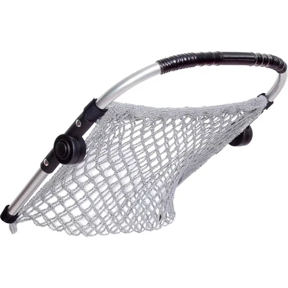 Zekiwa Einkaufsnetz Puppenwagen Grau