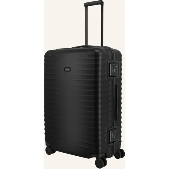 Titan Overseas 4-Wheel Trolley L Nightshade Black
