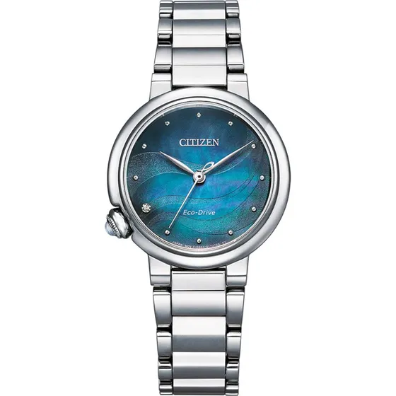 Citizen Eco-Drive Damenuhr EM0910-80D Edelstahl
