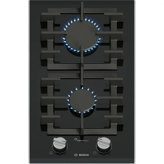 Bosch Serie 8 PRB3A6I40 30 cm Gaskochfeld Schwarz