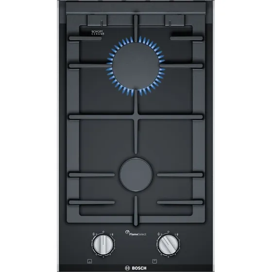 Bosch Serie 8 PRB3A6B70D 30 cm Gaskochfeld schwarz