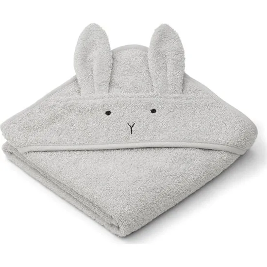 Liewood Albert Rabbit Dumbo Grey Badetuch 70x70 cm