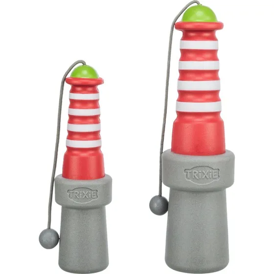 TRIXIE Aqua Toy Leuchtturm am Seil, 26 cm