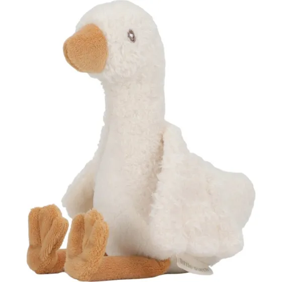 Little Dutch Little Goose 17 cm Kuscheltier Creme/Senfgelb