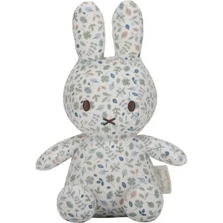 Little Dutch Miffy Kuscheltier All-Over-Print 20 cm Blau