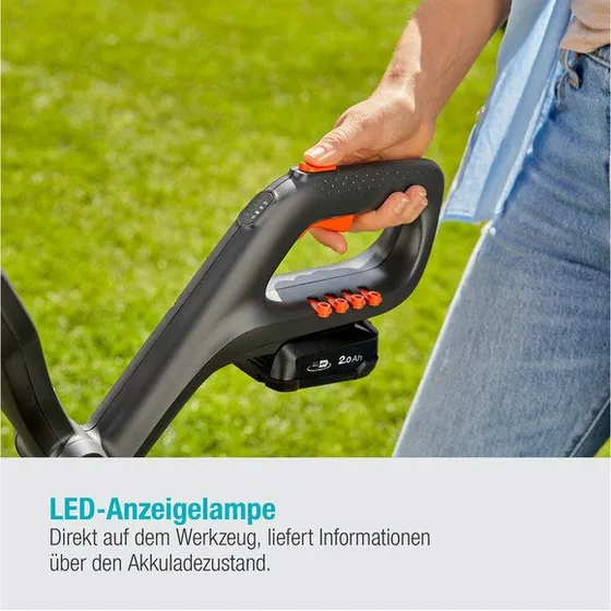 GARDENA EasyCut 23/18V P4A Akkutrimmer mit Akku