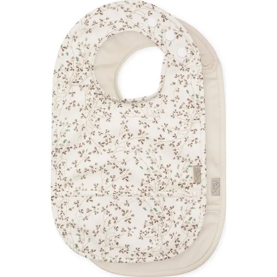 Cam Cam Copenhagen Lätzchen mit Tasche 2er-Pack Lierre