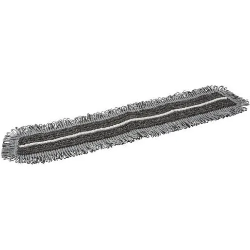 Vikan Damp 47 Dark Mop Klettbezug grau 60 cm