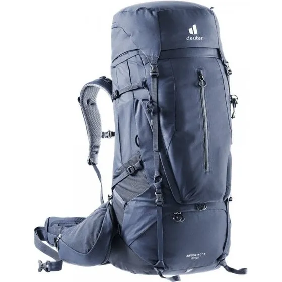 Deuter Aircontact X 60+15L Trekkingrucksack Blau