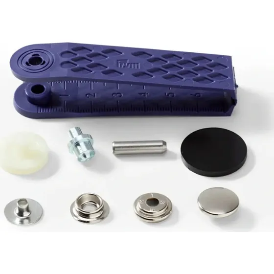 Prym Druckknöpfe Anorak 15 mm vernickelt