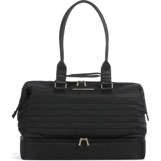 Barbara Stepp WKND Black Weekender – recyceltes Nylon
