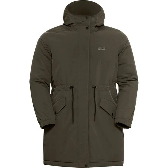 Jack Wolfskin Chilly Frost Parka W Obsidian Moss