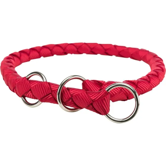 Trixie Cavo Zug-Stopp-Halsband S-M, rot