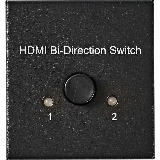 Nedis HDMI-Schalter 3-Port 4K@60Hz Metall anthrazit