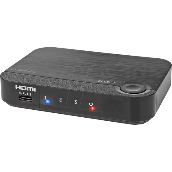 Anker HDMI 3x1 Switch mit USB-C, 2x HDMI Eingang > HDMI