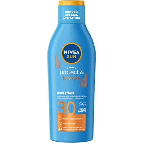 Nivea Sun Protect & Bronze Double Action Milk SPF30 200 ml