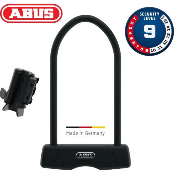 ABUS Granit 460/150HB230 + SH B 12 mm Bügelschloss schwarz