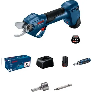 Bosch GGP 12V-25 Professional Akku-Astschere mit 2 Akkus