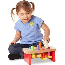 Melissa & Doug Klopfspiel Hüpfende Männchen, 25 x 13 cm