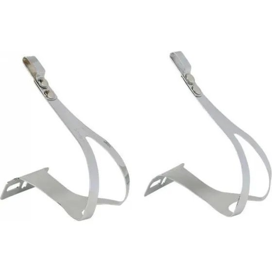 Christophe Metall Pedalhaken Chrom S/M (Paar)