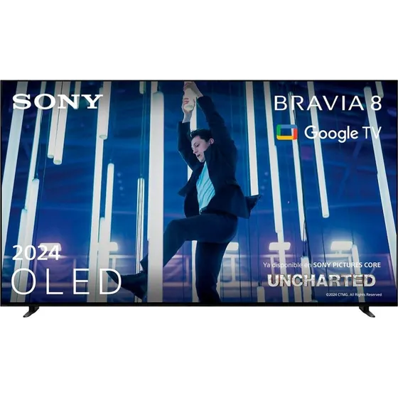 Sony 55 Bravia 8 OLED 4K Google TV schwarz