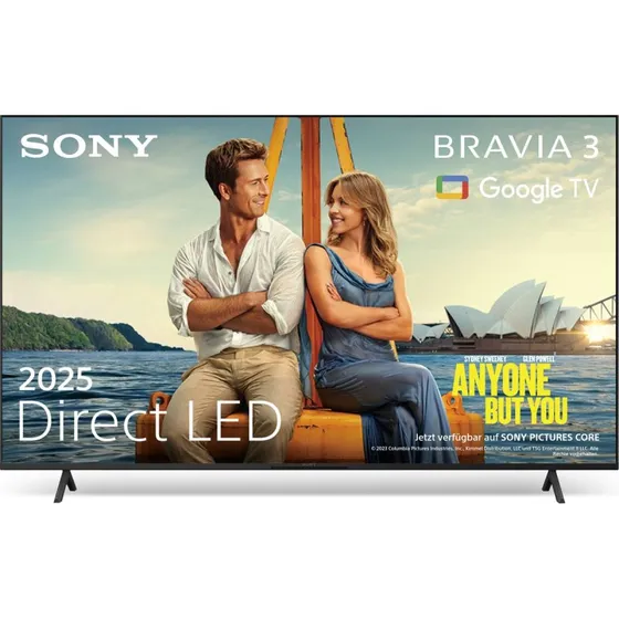 Sony BRAVIA 3 K-43S39BP 43 Zoll 4K QLED Schwarz