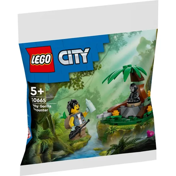 LEGO City 30665 Dschungelforscher mit Baby-Gorilla