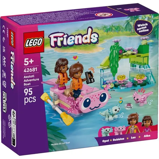 LEGO® Friends Axolotl-Abenteuerboot (42681)