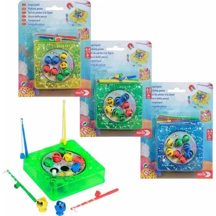 Noris Angelspiel 3-fach sortiert, kindgerechtes Groeangeln-Spiel