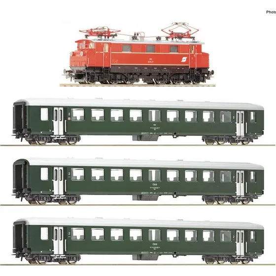 ROCO 61493 E-Lok 1670.27 + 3 Wagen ÖBB Epoche IV