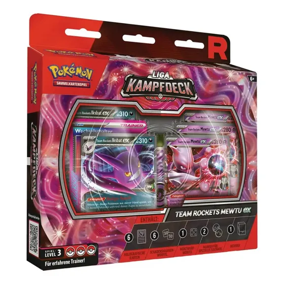 Pokmon TCG: Team Rockets Mewtu-ex - Liga-Kampfdeck (DE)