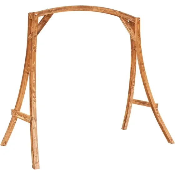 vidaXL Schaukelgestell Bugholz Teak-Finish 313934