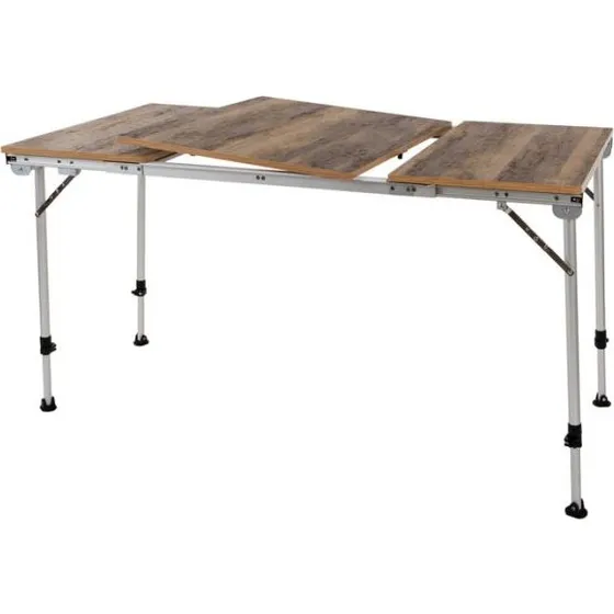 Loke 3-in-1 Campingtisch, höhenverstellbar, 80–140 cm, inkl. Packtasche