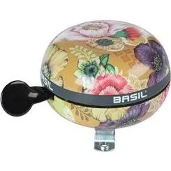 Basil Bloom Field Big Bell Fahrradglocke honeygelb