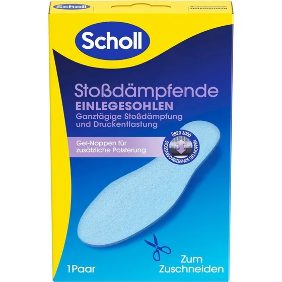 Scholl Gel-Noppen-Einlegesohlen 36-47, 1 Paar