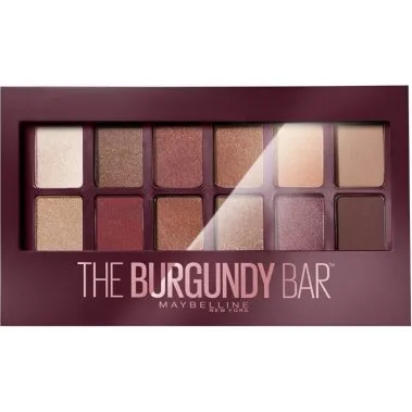 Maybelline New York The Burgundy Bar Lidschattenpalette 9,6 g