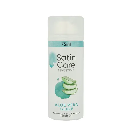 Gillette Satin Pflegegel Aloe Vera 75 ml