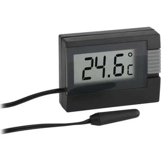 TFA 30.2018 Innen-Außen-Thermometer schwarz