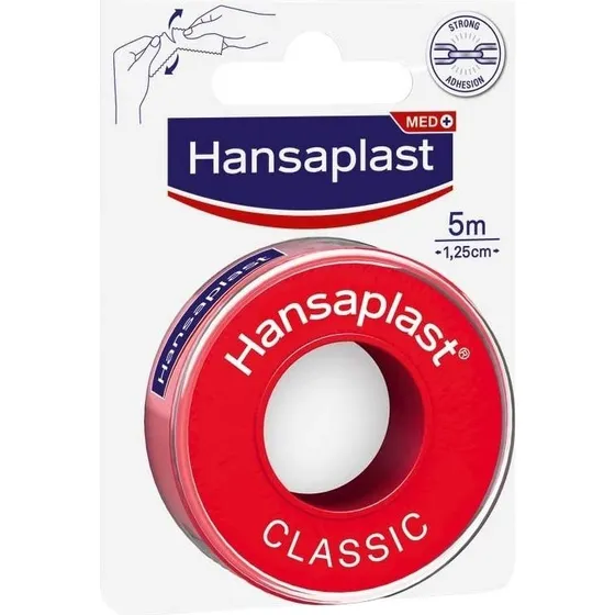 Hansaplast Fixierpflaster Classic 5 m x 1,25 cm