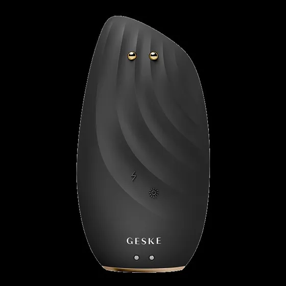 Geske Sonic Thermo Facial Brush & Face-Lifter | 8 in 1 Grau