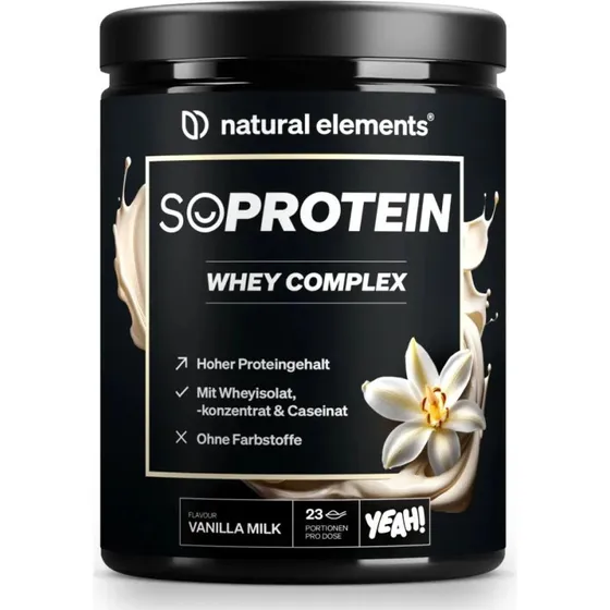 natural elements SoProtein Whey Complex Schokolade 690 g