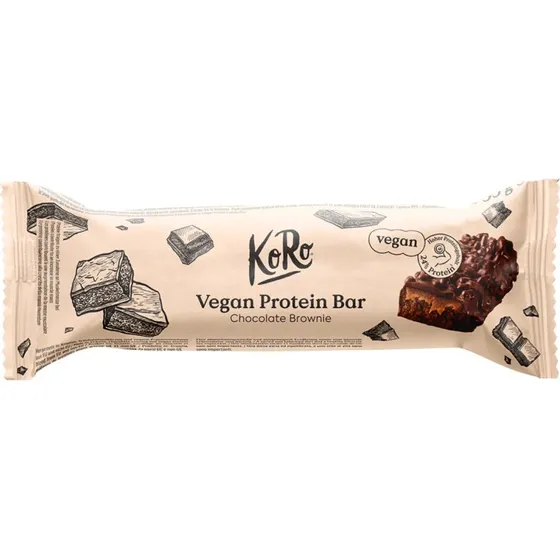 KoRo Vegan Protein Bar Schokolade Brownie 55g